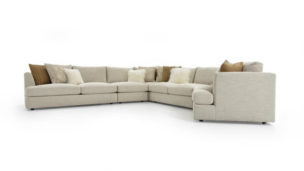 Bernhardt Sydney B94 Sect Seven Seat Sectional Sofa Baer's Furniture